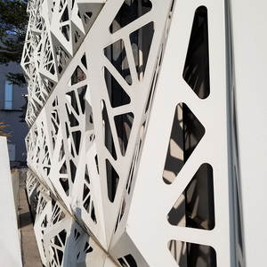 Panneau de <span class=keywords><strong>façade</strong></span> en aluminium design moderne Panneaux architecturaux ventilés pour mur rideau en acier - Product Image 5