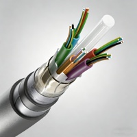 Cable de Fibra Óptica de Alta Resistencia a la Tensión, para Entierro Directo, Ducto de 3KN Resistente a la Compresión, Tubo Suelto 2-144F, Sistema de Alta Resistencia