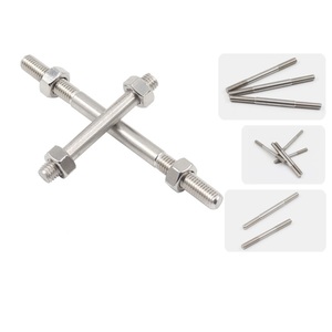 Chất Lượng Cao Thép Không Gỉ Các Loại Stud Bolts <span class=keywords><strong>Double</strong></span> <span class=keywords><strong>End</strong></span> Sided Stud Bolts Với Nut - Product Image 2