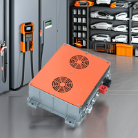 Chargeur de batterie embarqué pour véhicule électrique 6600W LFP 48V, sortie 72V, système de refroidissement par air, chargeur de carte 144V 6.6kW, étanche IP67