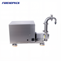 Machine de remplissage semi-automatique à pompe à engrenages servo UPK pour lait, jus, boissons, 60L/min, machine de remplissage de liquides avec pesage pour bouteilles d'eau