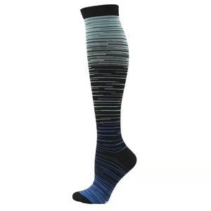 Chaussettes de compression sportives 15-20mmhg pour femmes et hommes en cours d'exécution <span class=keywords><strong>bas</strong></span> au genou pour la récupération musculaire des attelles de tibia - Product Image 6