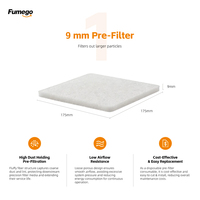 Purificateur de fumée Fumego DX50 Mini, extracteur de fumée, cartouche filtrante au charbon actif avec une efficacité de 99,97 %, élimine la fumée et les odeurs