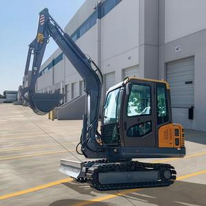 Miniexcavadora de 5 Toneladas con Motor Diésel, Certificación EPA <span class=keywords><strong>Euro</strong></span> 5, CE e ISO, Alta Potencia de Excavación, Maquinaria de Movimiento de Tierras para Construcción - Product Image 6