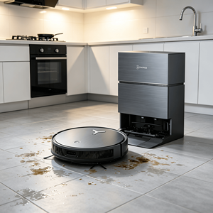 Robot aspirateur intelligent X11 Pro tout-en-un haute performance avec nettoyage humide et sec pour voiture et extérieur, programmation automatique humide et sec - Product Image 3