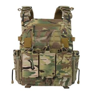 Gilet Tattico Traspirante in Nylon 1000D a Sgancio Rapido, Mimetico, Compatibile con <span class=keywords><strong>SAPI</strong></span> M o L e Piastra da 10*12 Pollici - Product Image 6