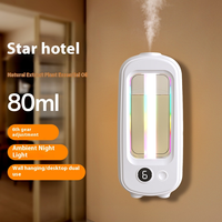 Diffuseur d'arômes automatique portable avec alimentation par batterie, diffuseur d'air frais et vaporisateur
