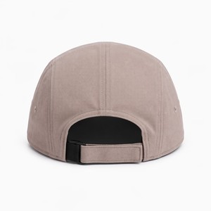 Casquette 5 panneaux en sergé de coton premium avec patch PVC logo personnalisé, réglable, unisexe, pour la pêche estivale et les sports de plein air, protection solaire - Product Image 5