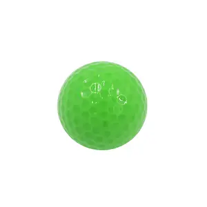 Customized logo printed professional outdoor and indoor sports good quality colored golf balls
