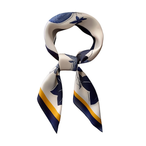 Sciarpa quadrata Zi Silk Peony Butterfly 70x70 cm 38 g Elegante accessorio di moda per donna - Product Image 2