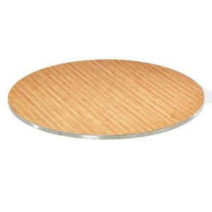 Mesa Redonda Plegable de Madera Maciza de Abeto de Gran Diámetro para Comedor, Uso en Hoteles y Hogares - Product Image 4