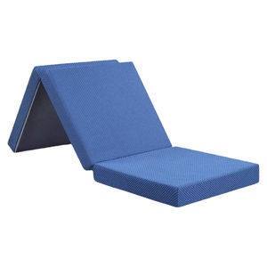 Materasso Pieghevole in Memory Foam con Rivestimento Lavabile e Fondo Antiscivolo, Materasso Tri-Fold Richiudibile - Product Image 5