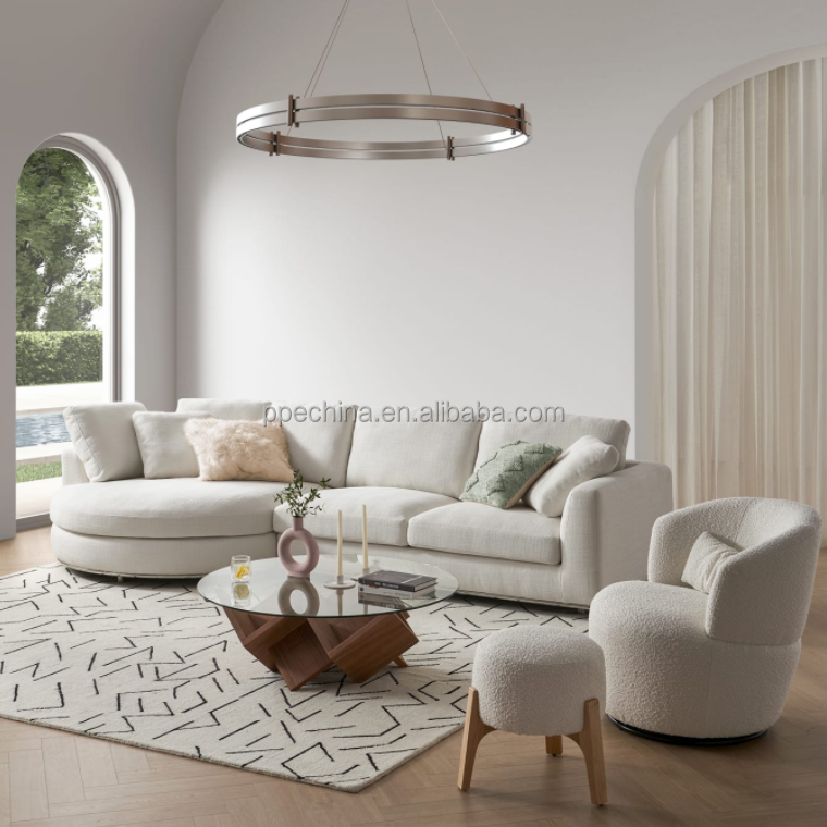 Home furniture luxury sleeper hot seller modern modular sectional sofa bed living room sofa