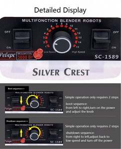 Blender commercial <span class=keywords><strong>pas</strong></span> <span class=keywords><strong>cher</strong></span> populaire bpa à vendre, 3 appareils gratuits pro licuadora comercial heavy duty/ - Product Image 4