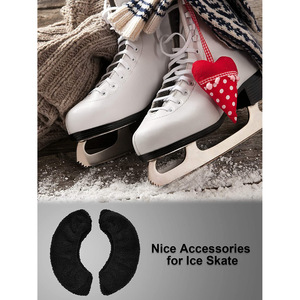 Protector de Cuchillas para Patines de Hielo, Funda Protectora de Neopreno Negra para Botas de Esquí y Patines de Hielo - Product Image 4