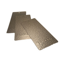 Revêtement en poudre thermodurcissable brun bronze de qualité extérieure, effet froissé, application électrostatique, excellent pour les meubles de bateau et le revêtement plastique