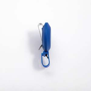 Porte-badge rétractable multicolore en ABS, porte-carte d'identité, clip yoyo, sangle en vinyle, cordon en polyester de 60 cm, options de logo personnalisé, utilisation pour les événements - Product Image 4