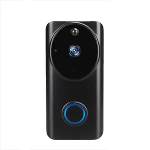 TUYA — sonnette vidéo à distance, écran 1080P HD, wi-fi, interphone sans fil, caméra de sécurité intelligente pour maison extérieure, Vision nocturne