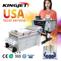 Impresora de Película PET DTF de 60 cm y 4720 Cabezales de Calidad de Marca China con Limpieza Automática de Cabezales de Impresión
