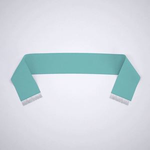 Écharpe de supporter imprimée double couche en polyester personnalisée avec pompons, couleurs vives, ne se décolore pas, pour l'équipe nationale de football - Product Image 5