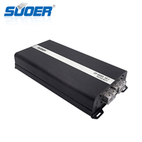 Suoer CP-8000 haute puissance 8000W RMS Audio amplificateur de voiture Mono canal classe D avec croisements