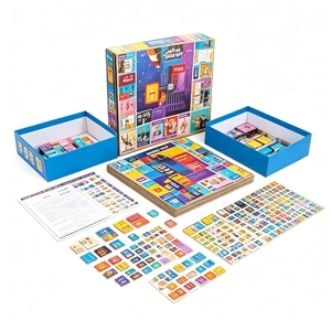 Cartas de Juego Familiares Portátiles Ecológicas de Lujo Personalizadas al por Mayor, de Gran Tamaño, para Fiestas y Uso Familiar con Impresión Personalizada - Product Image 6