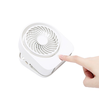 Mini ventilateur de bureau portable USB rechargeable multifonction personnalisé pour l'été