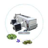 Machine de séchage automatique d'herbes chinoise pour marguerites, plantains, fleurs d'hibiscus et herbe de Napier