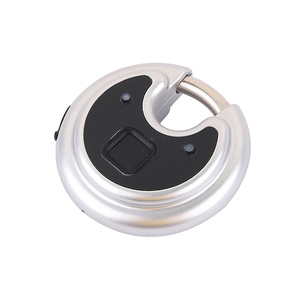 Smart Fingerprint Keyless Digit Combination Clear Big Heavy Duty Padlock Waterproof Fingerprpint Volibel CN;GUA FCC CE Sliver G7