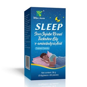 Tabletas de Melatonina Winstown para Dormir, Calman <span class=keywords><strong>la</strong></span> Mente, Suplemento para <span class=keywords><strong>la</strong></span> Hora de Acostarse, Pastillas para Dormir OEM, Tabletas Relajantes 100% Naturales Personalizadas - Product Image 3