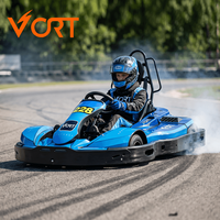 Vortkart baterai cepat Swap elektrik Go-kart untuk remaja dewasa 3000W sewa Go kart Taman Bertema hiburan komersial Go Carts