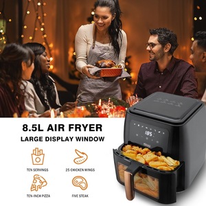 Friteuse à air Dsp 3L 4L avec écran numérique, revêtement céramique antiadhésif pour la cuisine à domicile - Product Image 3
