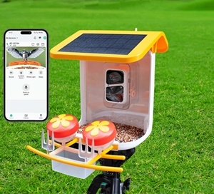 Mangeoire intelligente extérieure étanche à énergie solaire avec caméra - Product Image 2