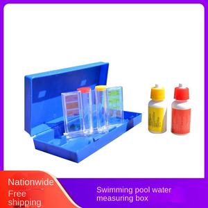 Reactivo de prueba de calidad del agua de la piscina OTO y PH y <span class=keywords><strong>cloro</strong></span> <span class=keywords><strong>residual</strong></span> y caja de prueba a base de ácido plástico ecológico - Product Image 2
