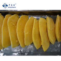 Bevroren Mangoplakjes Bevroren Fruit Haccp Fabrieksprijs 10Kg Bulk Iqf Fruit Mango Half Van Sinocharm