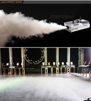 Machine à fumée pour mariage Marslite Dmx512 contrôlée par DMX512, 1500W, pour discothèque, DJ, scène