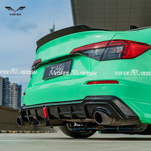 Yofer cho <span class=keywords><strong>Civic</strong></span> V3 sửa đổi xe phía sau bumpers khuếch tán phụ kiện phía sau khuếch tán phổ 2021 2022 2023 - Product Image 6