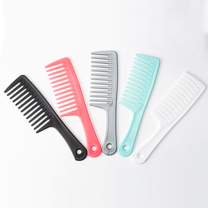 Professional Haircutting <b>Comb</b> Plastic Large Size Wide Tooth Antistatic Home Use - Product Image 1
