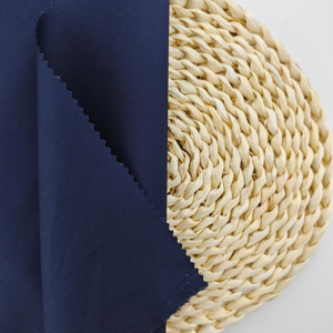 Tela de algodón twill azul marino sólido, suave, resistente a las arrugas, tejido para prendas de vestir, uniformes, textiles para el hogar, venta al por mayor. - Product Image 3