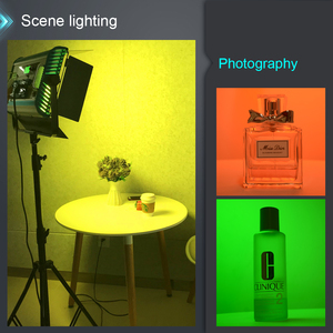 Gran potencia Rgb Luz Auricular Con Película Protectora Rgb Panel Video Luz - Product Image 5