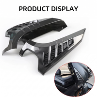 Pièces de modification de carrosserie de moto, nouveau motif en fibre de carbone, ensemble complet de garnitures de carénage, accessoires pour Yamaha NMAX 155 2020-2024