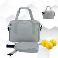 Sac de transport pour raquettes de pickleball de haute qualité pour femmes, grande capacité, avec poche pour raquettes et compartiment pour chaussures