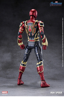 Estatua de Resina y Fibra de Vidrio de Tamaño Real de Spider-Man Europeo, Hecha a Mano y Personalizada, Escultura de Figura Marvel para Decoración del Hogar