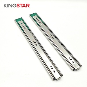 Alta qualità silenziosa larghezza 45mm estensione completa spingere per aprire la guida di scorrimento del cassetto con cuscinetti a sfera per la cucina - Product Image 6