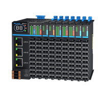Módulo de Expansión de Salida Digital PLC, 8 Puntos de Salida de Relé, Módulo de E/S Digital Intercambiable en Caliente para Control Industrial