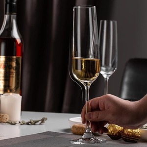 Hôtel de gobelet de vin rouge sans tige de galvanoplastie de verre de cristal européen de haute qualité pour la flûte de verre de Champagne en forme de <span class=keywords><strong>tulipe</strong></span> - Product Image 3