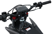 Moto tout-terrain électrique Leafsport M5 3500W 48V avec moteur à entraînement direct central, vitesse maximale de 40-60 km/h