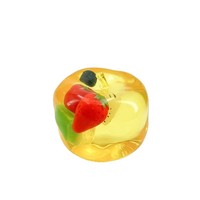 Jouet anti-stress souple en forme de pomme Vaseline Fruit, best-seller, disponible en gros, emballage en boîte