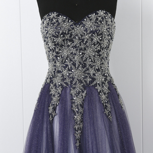 New Arrival <strong>Seductive</strong> Beading Tulle a Line Prom <strong>Dress</strong> Party <strong>Evening</strong> Party <strong>Dresses</strong> Elegant for Women - Product Image 3