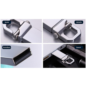 Khuyến Mại Biểu Tượng Tùy Chỉnh 8GB 16GB 32GB 64GB <span class=keywords><strong>128GB</strong></span> Pha Lê USB Món Quà Cưới <span class=keywords><strong>Memory</strong></span> Stick 2.0 3.0 Mini Kim Loại USB <span class=keywords><strong>Flash</strong></span> Ngón Tay Cái Ổ Đĩa - Product Image 5